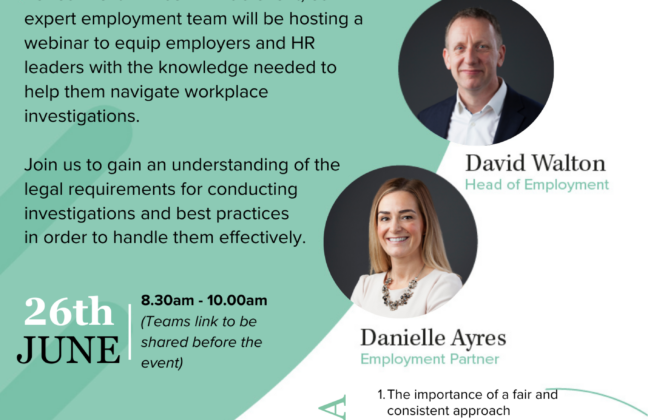 Workplace Investigations