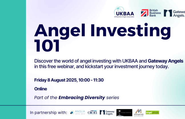 Angel Investing 101 – with Gateway Angels