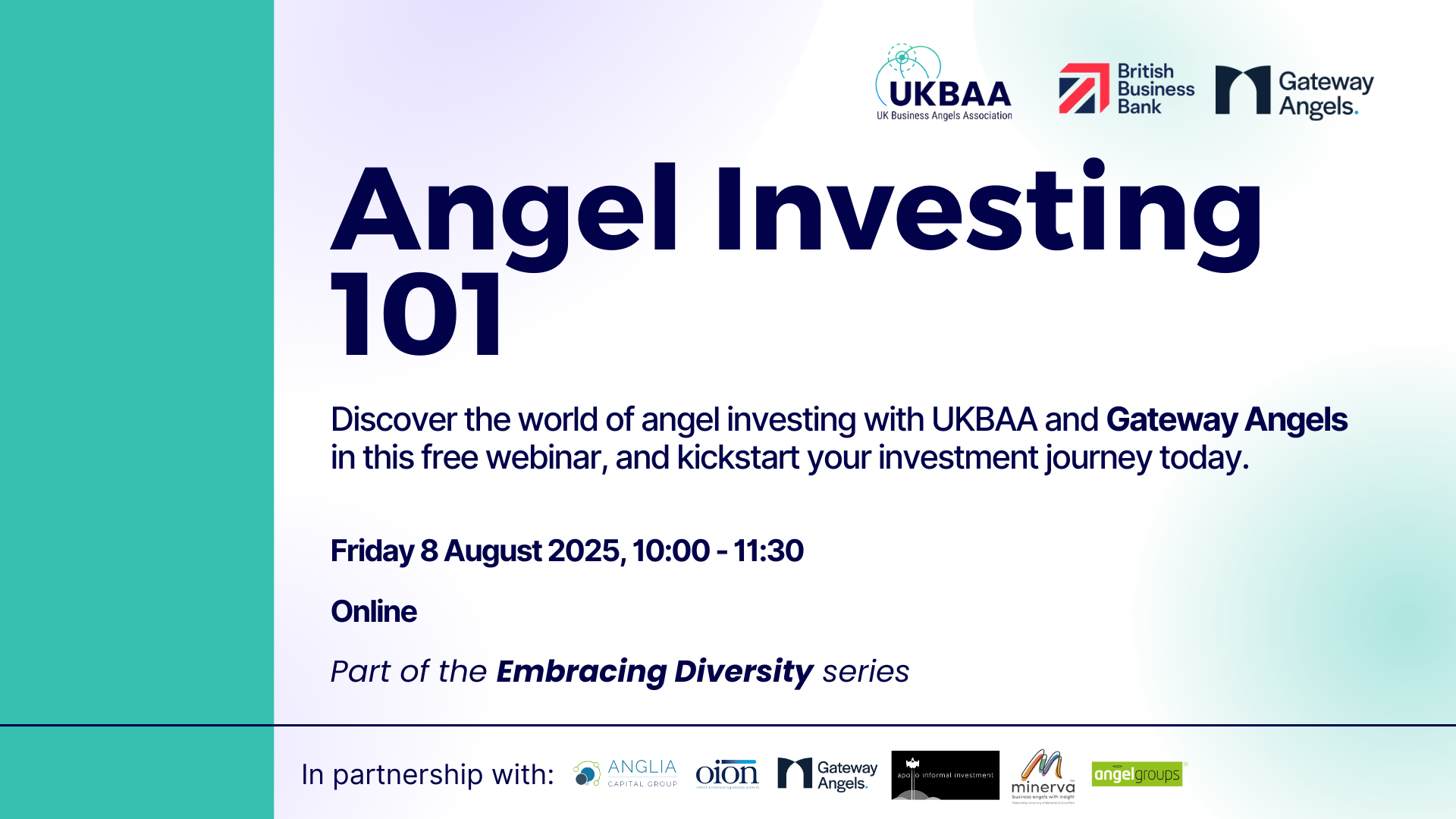 Angel Investing 101 – with Gateway Angels