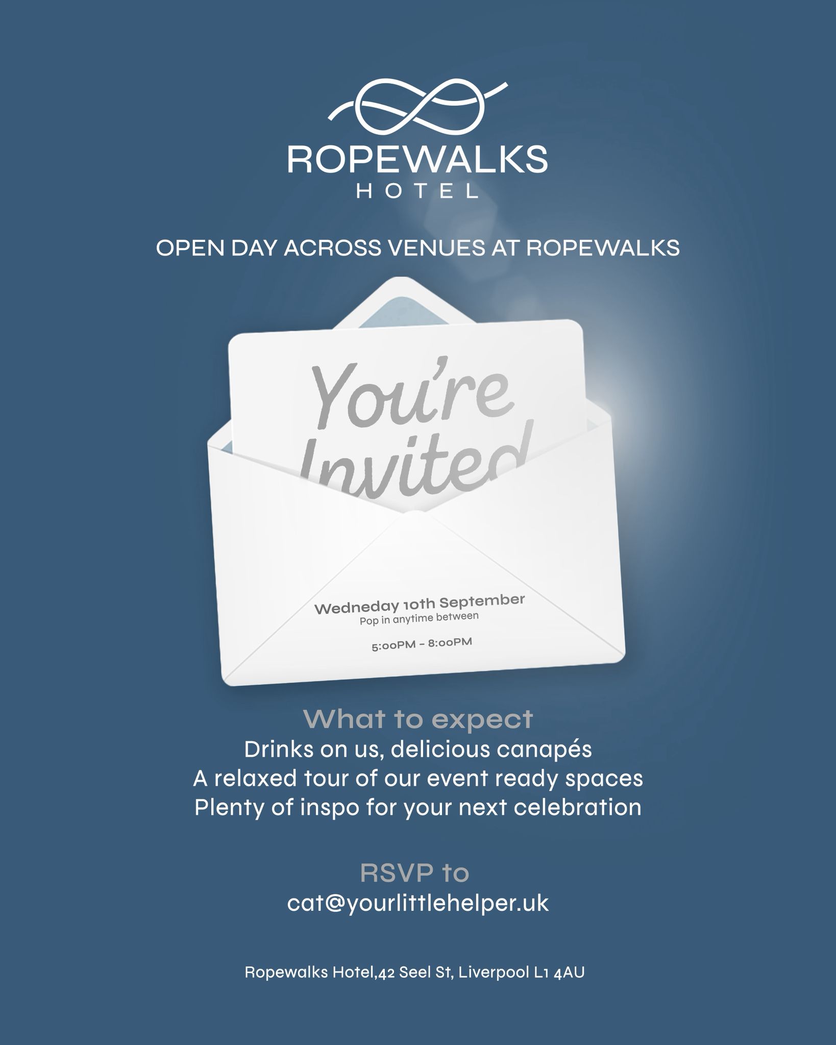 Discover the perfect space for any occasion at Ropewalks Hotel