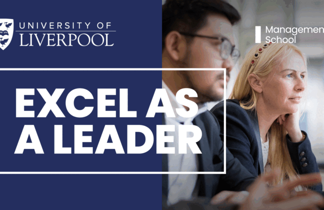 Explore your leadership potential at the University of Liverpool Management School MBA Open Evening