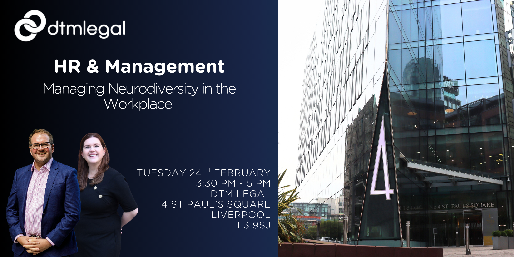 Managing Neurodiversity on the Workplace - DTM Legal