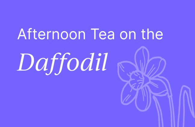 Afternoon Tea on the Daffodil