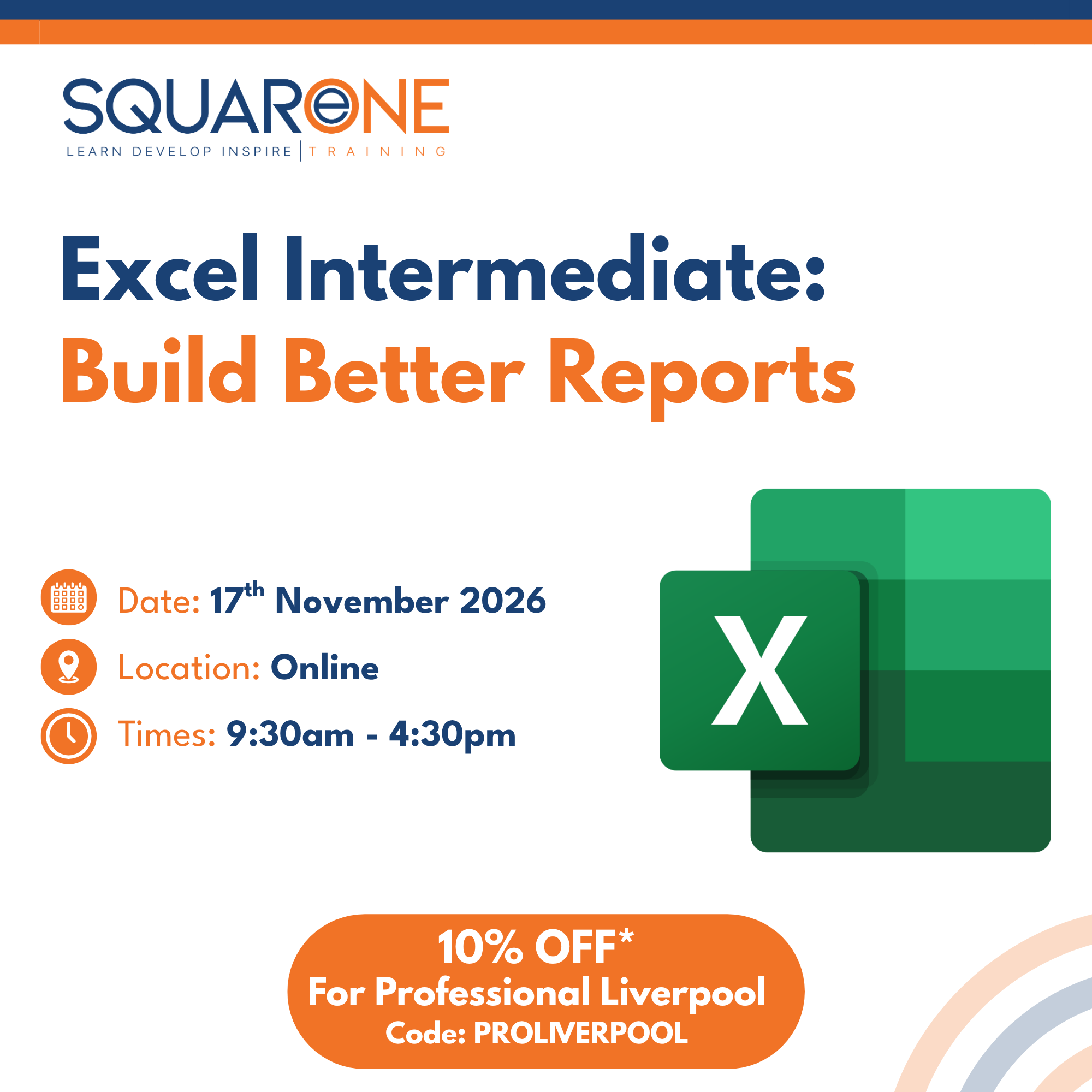 Excel Intermediate: Build Better Reports
