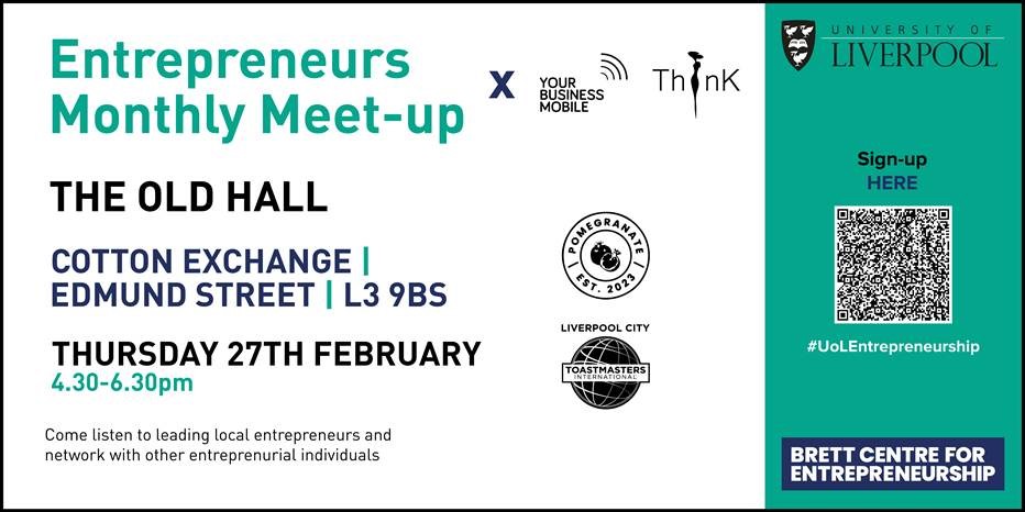 Entrepreneurs Monthly Meet-up!