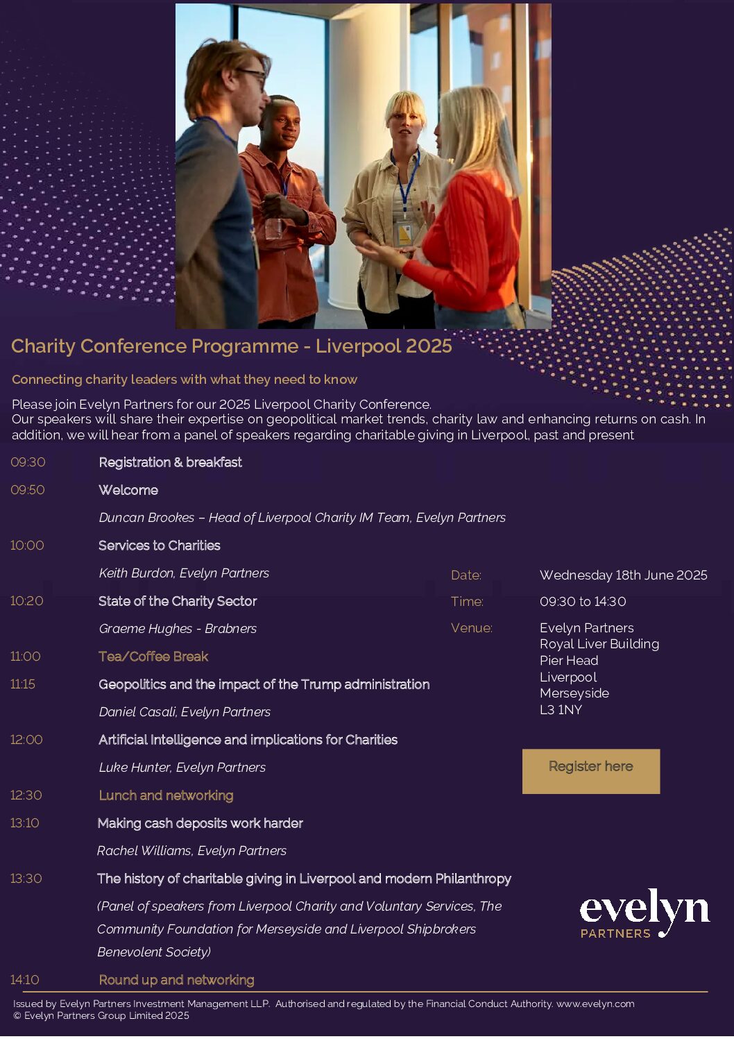 Evelyn Partners Charity Investment Conference