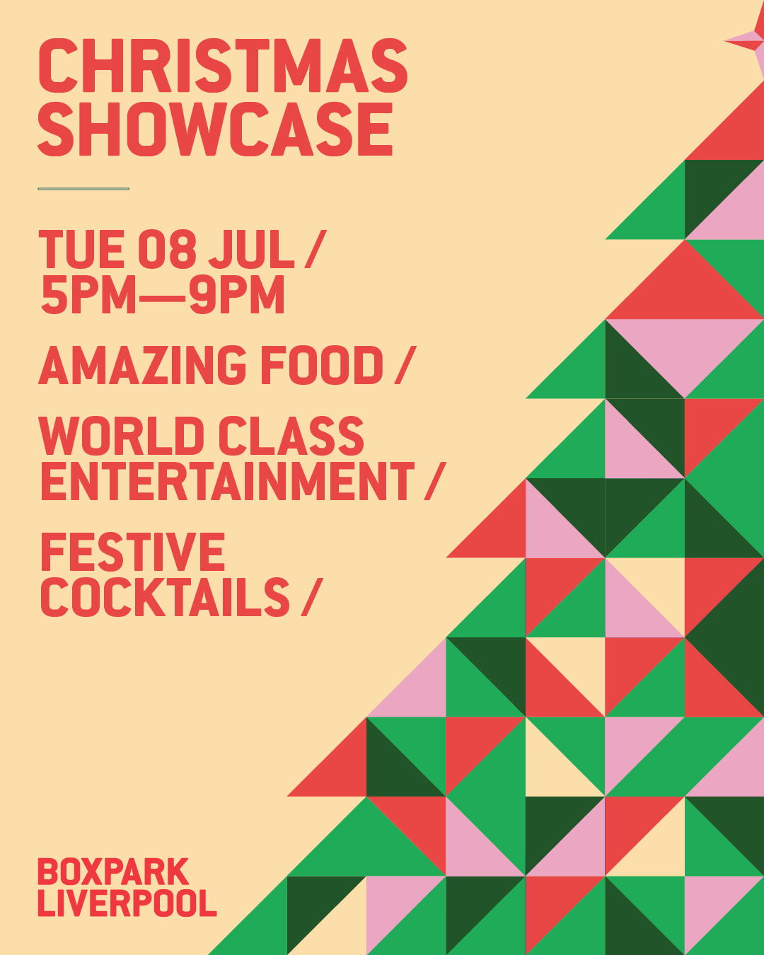 BOXPARK Christmas Showcase