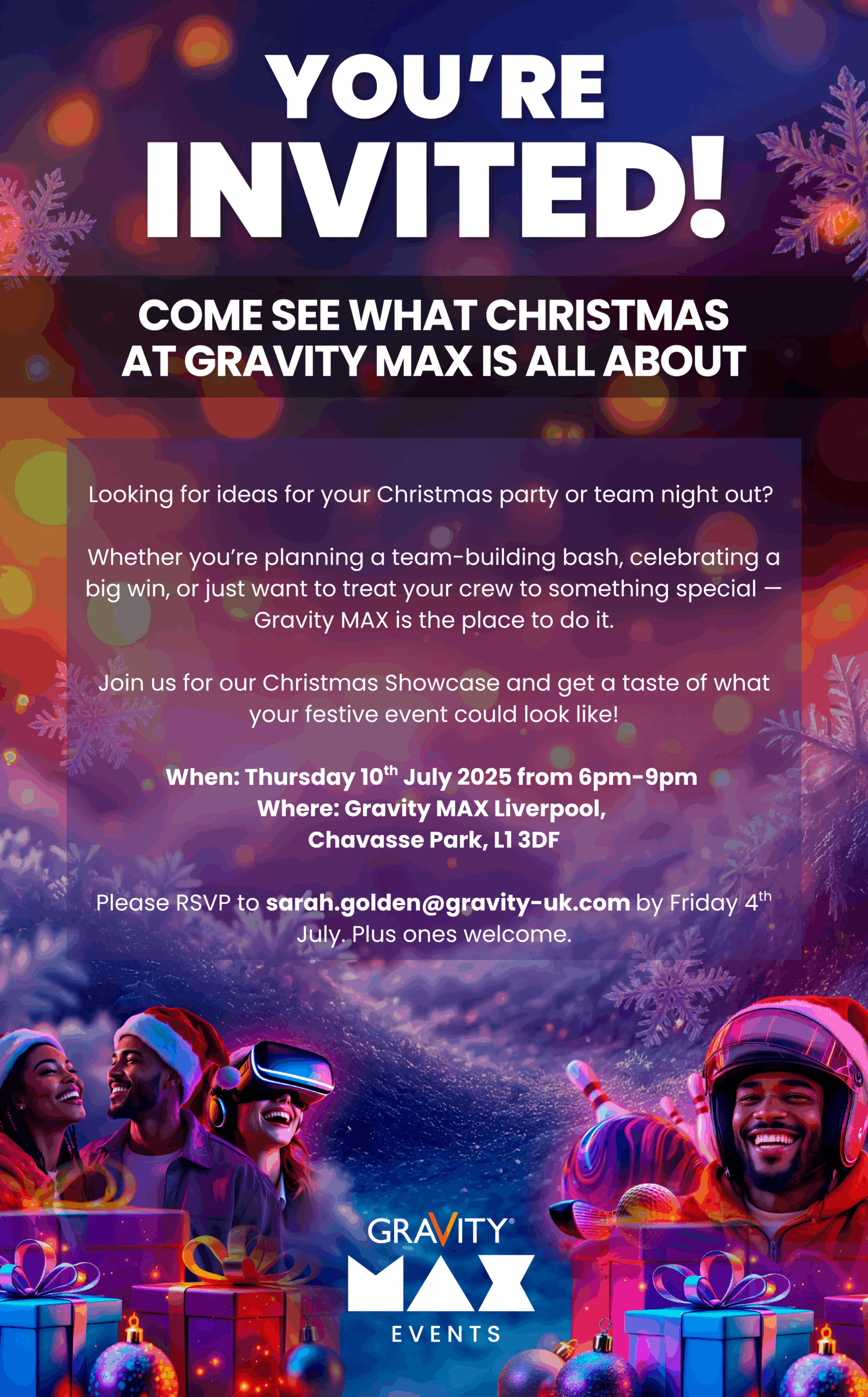 Gravity Max Christmas Showcase