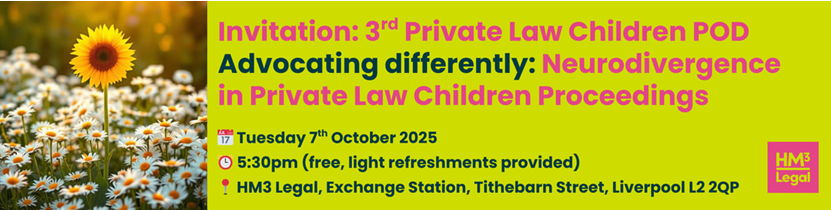 Advocating differently: Neurodivergence in Private Law Children Proceedings