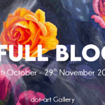 In Full Bloom - Featuring dot-art artists Frank Leung, Hilary Dron and Madeleine Pires 