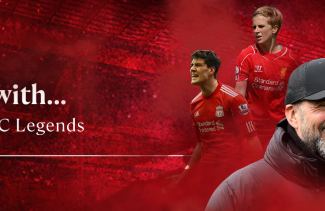 'Evening with LFC Legends' at the iconic Anfield Stadium
