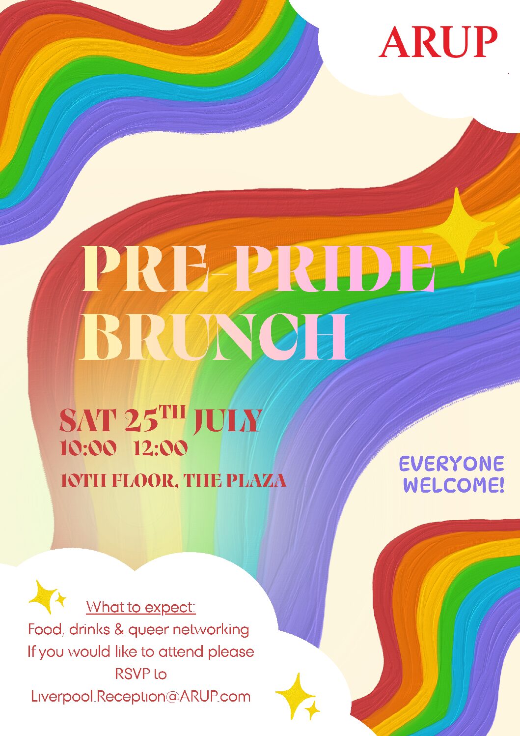 Pre-Pride Brunch- Arup