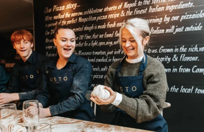 Pizza Making Experience- Gusto