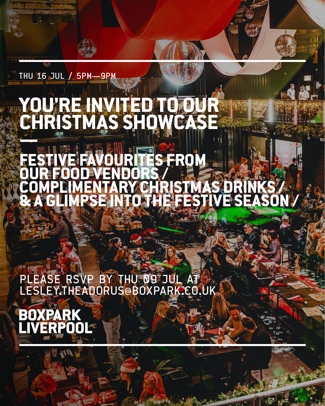 Christmas Showcase- BOXPARK