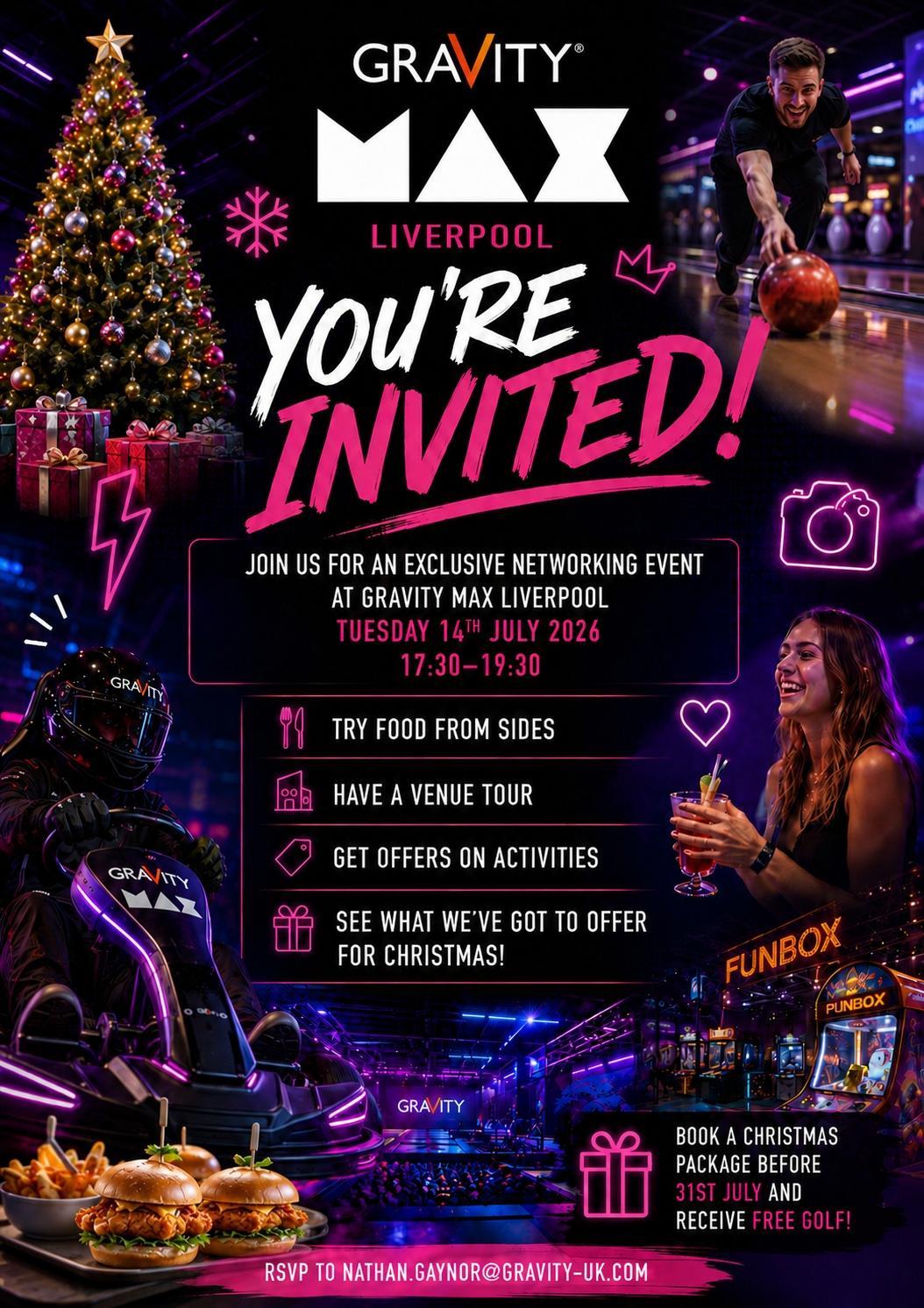 Networking Event- Gravity MAX