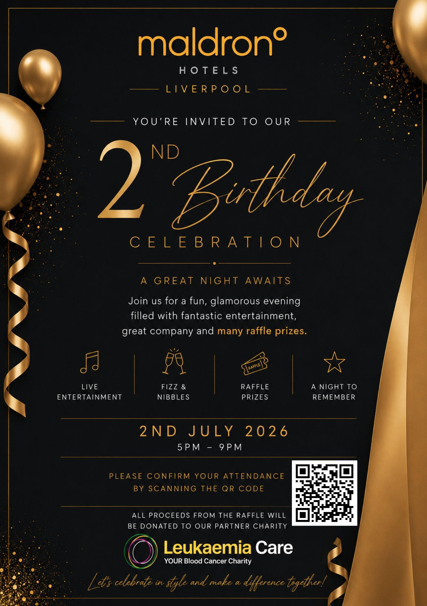 Maldron Hotel Second Birthday- Liverpool