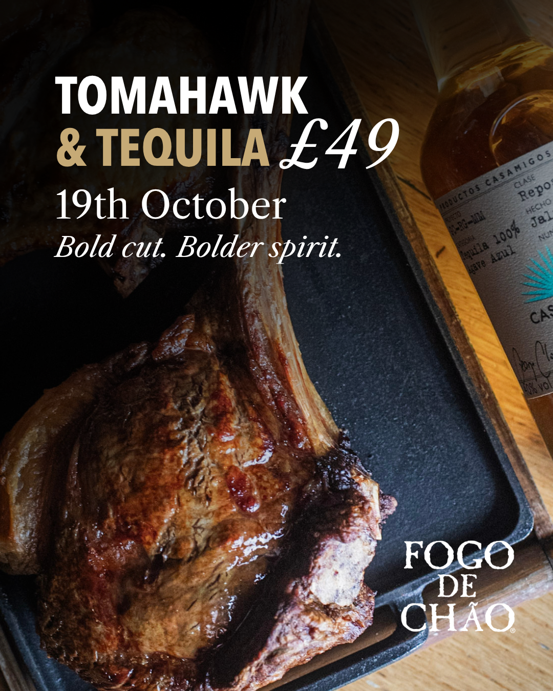 Tomahawk & Tequila at Fogo de Chão Liverpool